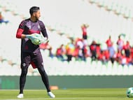 during the 15th round match between Santos and Atlas as part of the Liga BBVA MX Varonil, Torneo Clausura 2026 at TSM Corona Stadium, on April 19, 2026 in Torreon, Coahuila, Mexico.