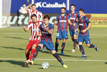 Levante-Atlético de Madrid en imágenes