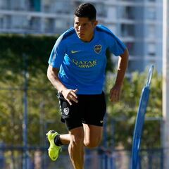 Jorman Campuzano, baja en Boca Juniors por lesión de rodilla