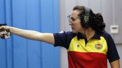 Sonia Franquet apunta a lo más alto con la pistola deportiva