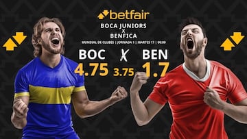 CA Boca Juniors vs. SL Benfica: horario, dónde ver, pronósticos y clasificación