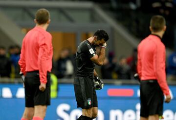 Los italianos no pudieron pasar del empate a cero en San Siro  por lo que no se han clasificado para el Mundial de Rusia 2018.