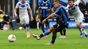 La extensa racha que Alexis Sánchez cortó en el Inter