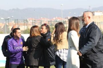 El Barcelona inaugura el 'Campo de entrenamiento Tito Vilanova'