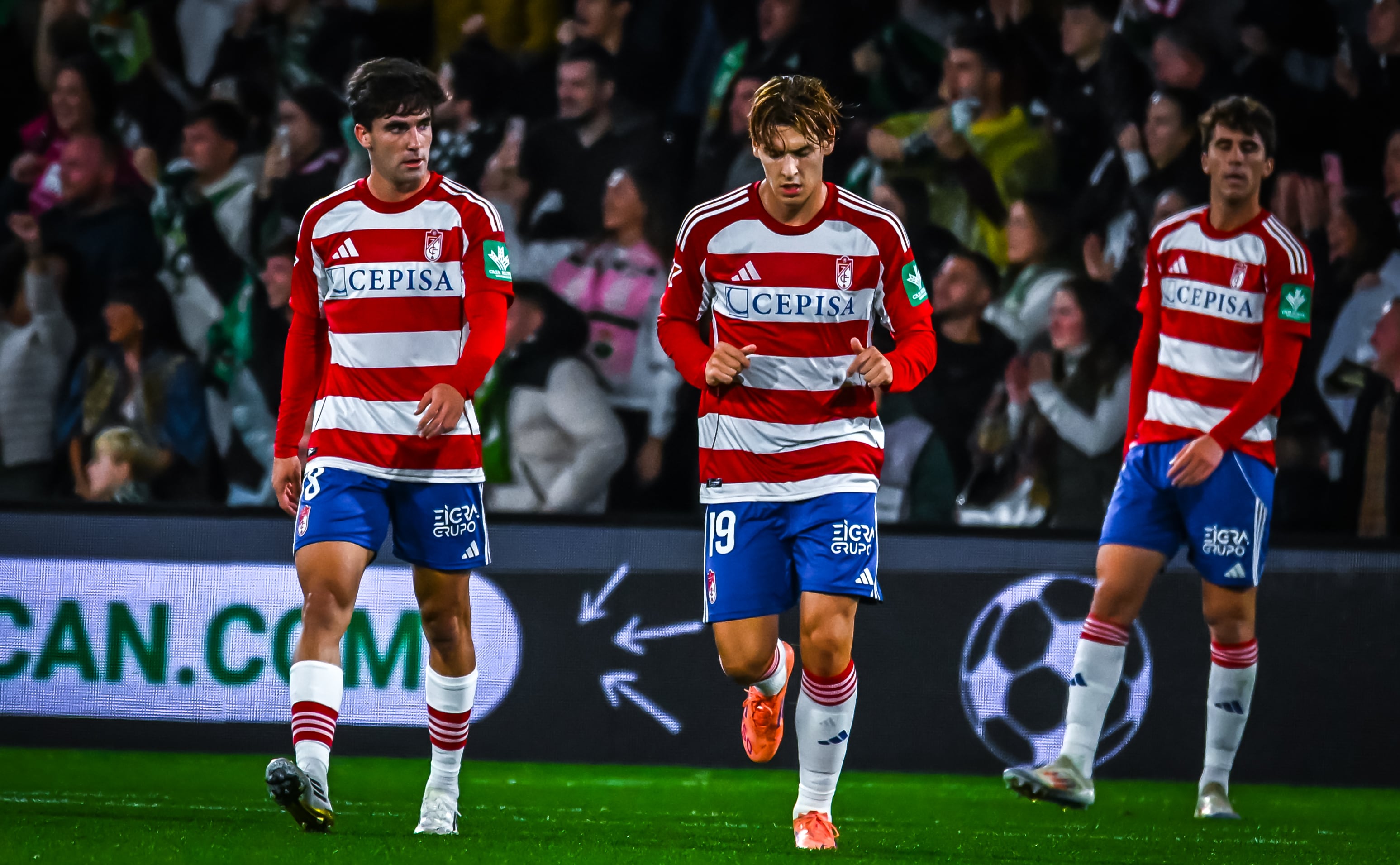 15/11/25 Partido Segunda División Santander Racing - Granada Tragedia Granada