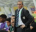 Tabárez: "Nosotros quedamos muy satisfechos con la victoria"