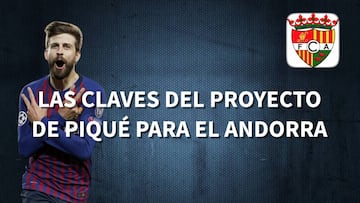 Piqué y su proyecto de 'Champions' para el Andorra: nuevo estadio, cantera...