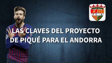 Piqué y su proyecto de 'Champions' para el Andorra: nuevo estadio, cantera...