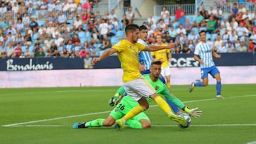 Imagen del Málaga - Cádiz de la pasada temporada.