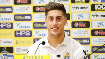 Álvaro Lemos, jugador de Las Palmas