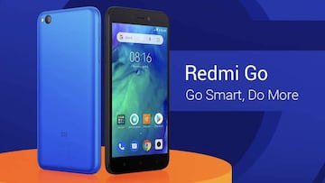 Redmi GO, un móvil Xiami por 80 euros con Android Go