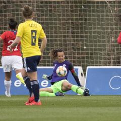 Las postales que dejó el empate de la Roja femenina con Escocia