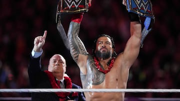 Roman Reigns, una de las grandes estrellas de la WWE.