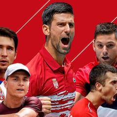 Djokovic, líder de una Serbia que lleva su mejor equipo posible