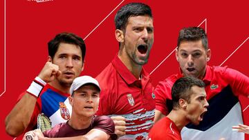 Djokovic, líder de una Serbia que lleva su mejor equipo posible