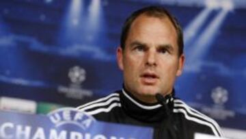 RUEDA DE PRENSA AJAX DE AMSTERDAM FRANK DE BOER PREVIA CHAMPIONS LEAGUE REAL MADRID - AJAX