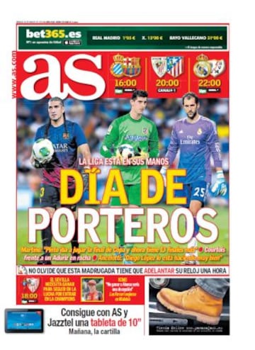 Las portadas de AS de marzo