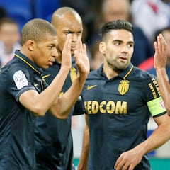 Mbappé: Soy el más afortunado por jugar junto a Falcao