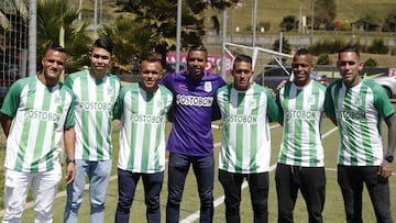 Atlético Nacional presenta siete contrataciones para el 2019