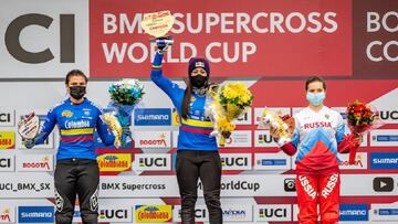 La colombiana quedó en el primer puesto de categoría élite.