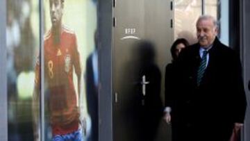 Del Bosque llamó a Xavi.