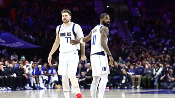 Irving y Doncic se unen para vencer a unos Sixers en ca¨ªda