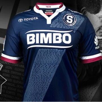 Las 20 camisetas más bellas
de la temporada 2016-2017