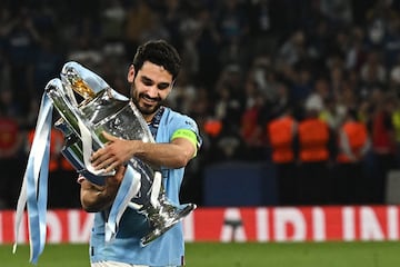 Treble-winning captain, Ilkay Gündogan, was Barcelona's first signing of the summer.