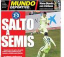 Portadas de la prensa deportiva