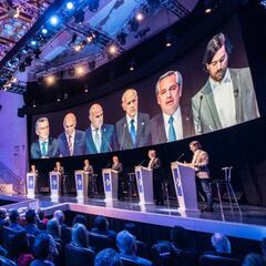 ¿Cuál fue el rating del debate presidencial?