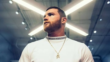 Sa&uacute;l &#039;Canelo&#039; &Aacute;lvarez v&iacute;a Instagram. Octubre 08, 2020.