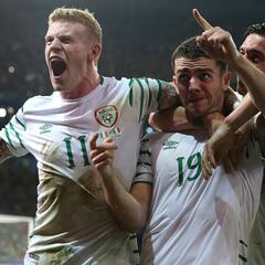 Milagro de Brady para Irlanda; Italia sestea con reservas