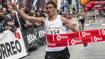 Oubaddi y Karanja, con récord, ganan en la media de Sevilla