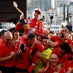 Leclerc: “No veía el túnel porque tenía lágrimas en los ojos”