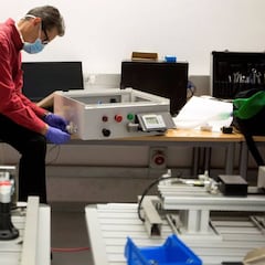 Respiradores de veterinario en humanos, otro recurso para paliar la escasez de material