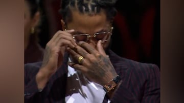 Derrick Rose moves to tears by Joakim Noah’s emotional speech at Chicago Bulls tribute