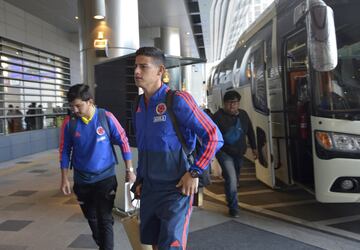La Selección Colombia llegó a Seúl para el encuentro ante Corea del Sur.
