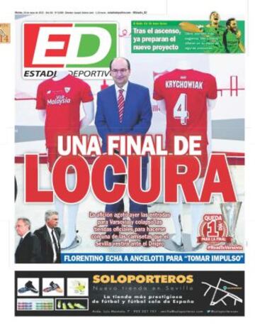 Portadas de la prensa deportiva