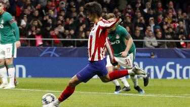 João Félix, el miércoles pasado contra el Lokomotiv.