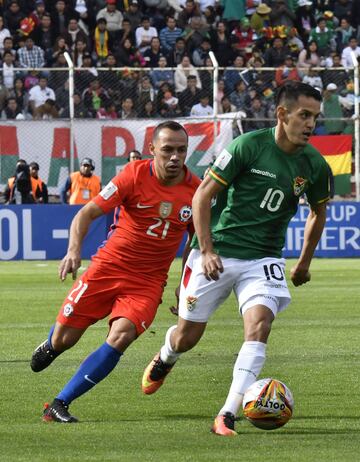 Bolivia vs. Chile, en imágenes