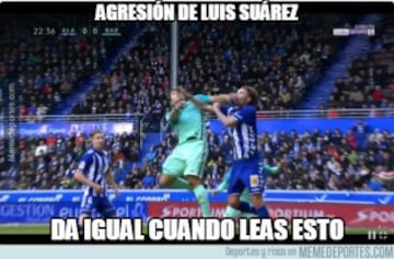 Los mejores memes del 0-6 del Barcelona al Alavés