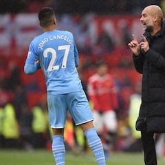 Guardiola, sobre Cancelo: "No estábamos de acuerdo en muchas cosas"