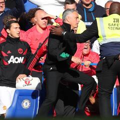 Mourinho intentó agredir al entrenador asistente del Chelsea