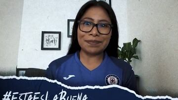 Yalitza Aparicio apoya a Cruz Azul rumbo al título: "Esta es la buena"