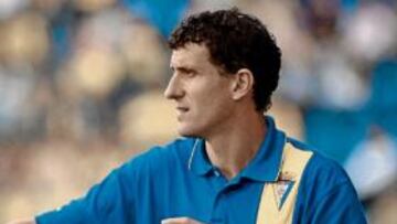 <b>TOQUE DE ATENCIÓN. </b>Javier Gracia ha puesto en sobreaviso a su plantilla ante el encuentro del Puertollano.