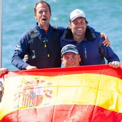 La clase Finn estará en Tokio y la vela española hace pleno