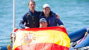 La clase Finn estar¨¢ en Tokio y la vela espa?ola hace pleno