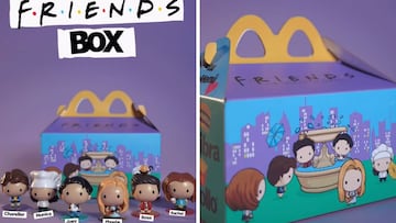 La serie Friends llega a la cajita feliz de McDonald’s: ¿Cuándo estará disponible en México?