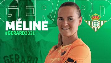 Meline Gerard es nueva portera del Betis.