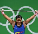 Mercedes Pérez también es diploma olímpico en pesas